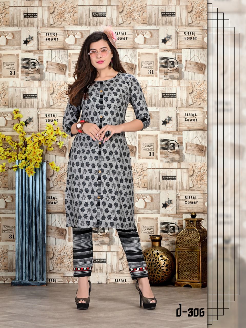 Goodness 2 Ethnic Wear Printed Kurti With Bottom Latest Collection